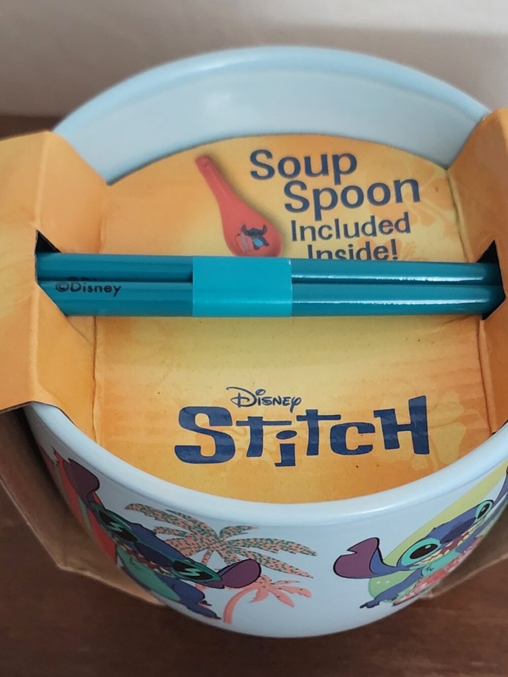 Culturefly Ramen Bowl with Chopsticks & Spoon
